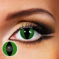 Snake eyes green
