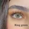 Ring green с диоптриями