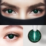 Lizard eye green