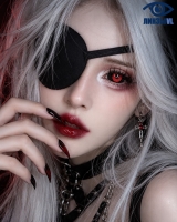 Sclera Red ghoul 22mm